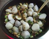 大好きおかず！里芋の胡桃ねぎ味噌和え✿作り方6写真
