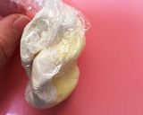 春菊とミートボールの豆乳パスタ作り方5写真