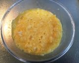 とろーり半熟焼きTKG （食べラー油）作り方1写真