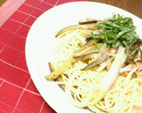 ナスとみょうがの♡夏野菜和風パスタ♡作り方5写真