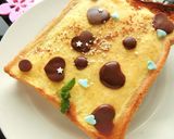 さつま芋の生チョコトースト作り方5写真