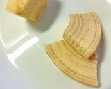 生チョコ＊スイートポテトなバウムクーヘン作り方4写真