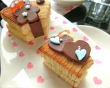 生チョコ＊スイートポテトなバウムクーヘン作り方10写真
