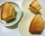 生チョコ＊スイートポテトなバウムクーヘン作り方8写真