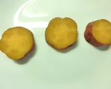 生チョコ*マシュマロon蒸かし芋。作り方2写真