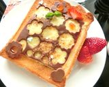 残り福❀な生チョコ＊チーズトースト作り方4写真