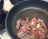 男の人が好きな焼肉蕎麦作り方1写真