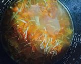 エノキ.牛蒡.人参の炊き込みご飯作り方9写真