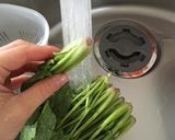 レンジで簡単✩ほうれん草の胡麻和え作り方1写真