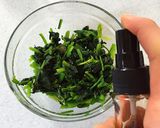 レンジで簡単✩ほうれん草の胡麻和え作り方9写真