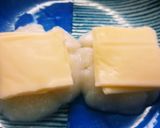 簡単すぎ☺お餅とチーズとだし醤油☝作り方2写真