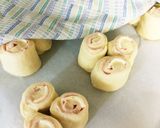 人気検索感謝♡惣菜パン【ハムチーズ】作り方6写真