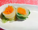簡単ヘルシーな白菜と人参の胡麻だれかけ♡作り方4写真