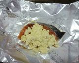 給食レシピ　サーモンクリームチーズ風焼作り方3写真
