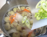 寒い日に☆さつまいものすいとん汁作り方7写真