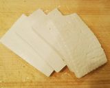 トロ～りサクッ✾ハムチーズのお豆腐サンド作り方2写真