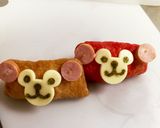 ディズニー♡ダッフィー簡単稲荷♡作り方10写真