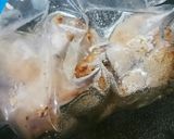 自家製豚ハムのバランスお弁当。作り方1写真