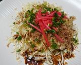 お好み風キャベツサラダ。作り方1写真