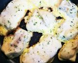 鶏むね肉の粉チーズ＆青のり入りピカタ♡作り方3写真