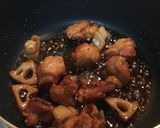 鶏肉とレンコンの甘酢あん作り方4写真