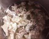 シャキシャキ白菜と豚肉の☆ピリ辛スープ☆作り方4写真