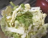 簡単！シャキシャキキャベツとチキン炒め作り方2写真