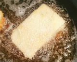 トロ～りサクッ✾ハムチーズのお豆腐サンド作り方6写真