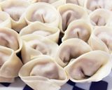 残ったカレーで＊リメイク＊カレー餃子作り方4写真