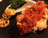チキンのアラビアータソース作り方8写真