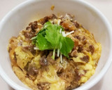 簡単❤ふわふわ卵の他人丼♪作り方9写真