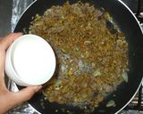 簡単エリンギ・ピーマンの豚肉カレーソース作り方8写真
