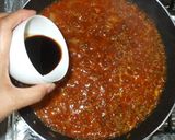 簡単エリンギ・ピーマンの豚肉カレーソース作り方12写真