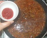 簡単エリンギ・ピーマンの豚肉カレーソース作り方13写真