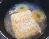 【サッポロ一番】パイナップル塩らーめん作り方1写真