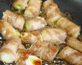 豚肉のネギ巻き照り焼き♪作り方5写真