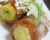 豚肉のネギ巻き照り焼き♪作り方6写真