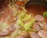 残り野菜で！野菜たっぷりトマトスープ作り方3写真