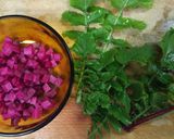 紅くるり大根の炊き込みご飯作り方1写真