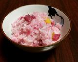 紅くるり大根の炊き込みご飯作り方4写真