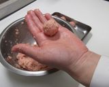 ふわふわ肉団子鍋作り方5写真