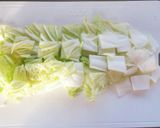 レンジで簡単☆白菜のクリーム煮。作り方1写真