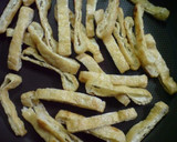 油揚げとえのきの卵とじ丼☆作り方1写真
