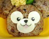 簡単ダッフィーのキャラ弁作り方6写真
