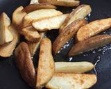 揚げ焼きﾍﾙｼｰ♡フライドポテト作り方2写真