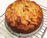 リンゴクリームケーキ作り方5写真