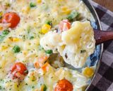 トマト&ミックスベジ☆ラーメングラタン作り方5写真
