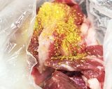 カレー粉風味♡お家でカルビ焼き肉☆*+作り方2写真