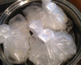 災害非常食 ポリ袋でご飯・おかゆの作り方作り方2写真