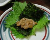 酒の肴に。大葉のり納豆作り方2写真